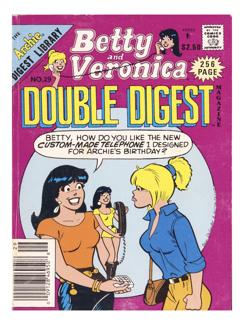 Betty & Veronica Double Digest 29 Low Grade (1992) Newsstand 