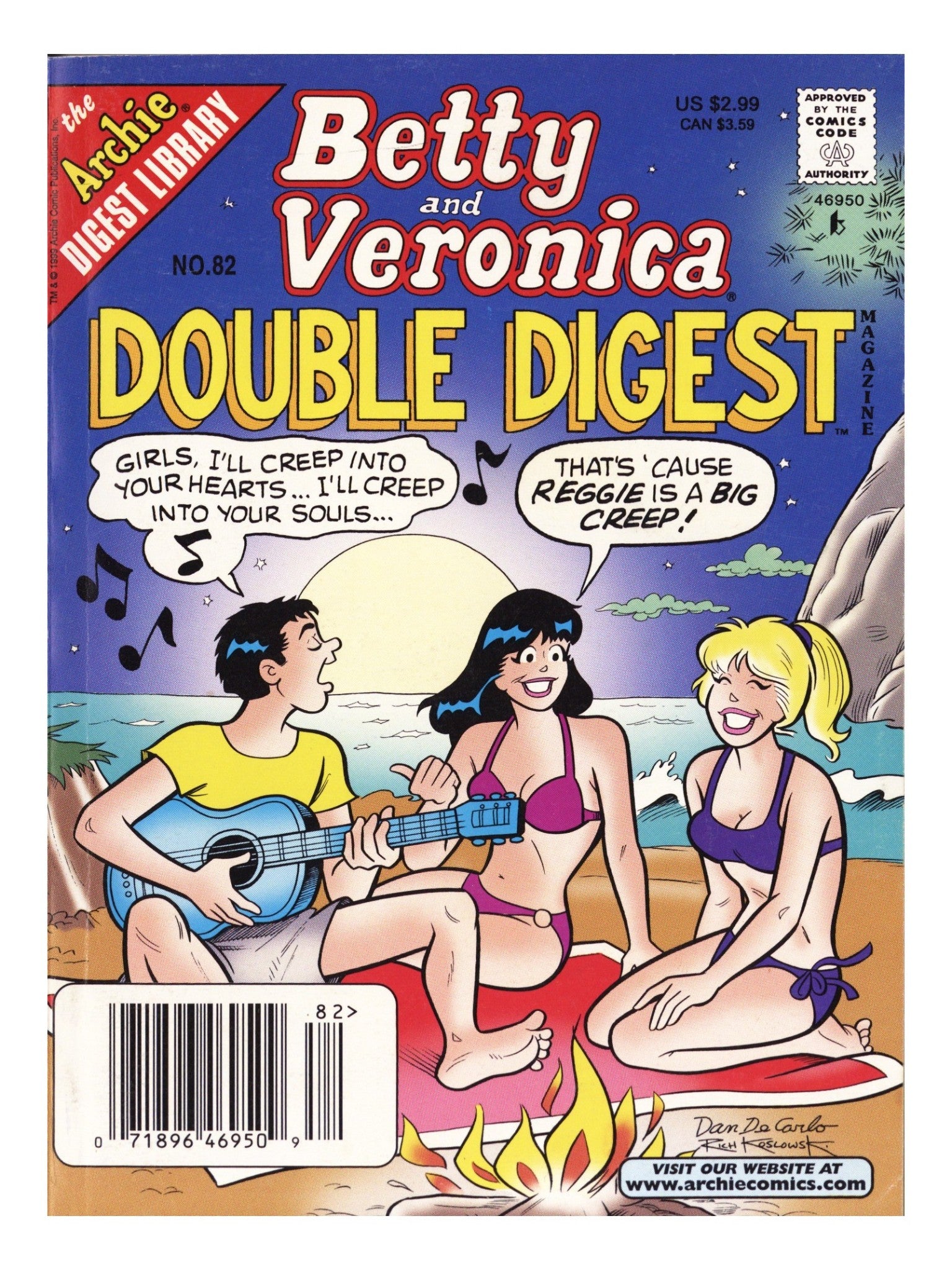 Betty & Veronica Double Digest 82 Mid Grade (1999) Newsstand 