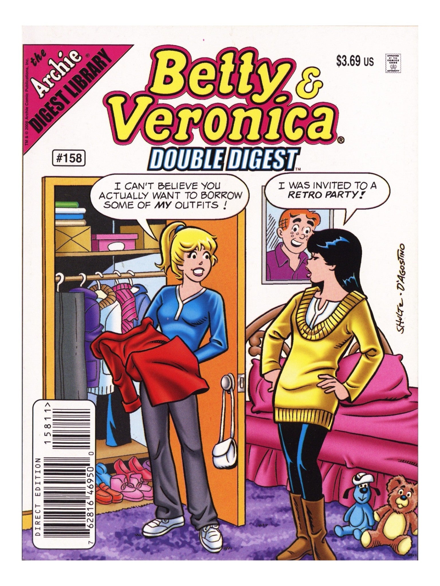 Betty & Veronica Double Digest 158 Mid Grade (2008) 