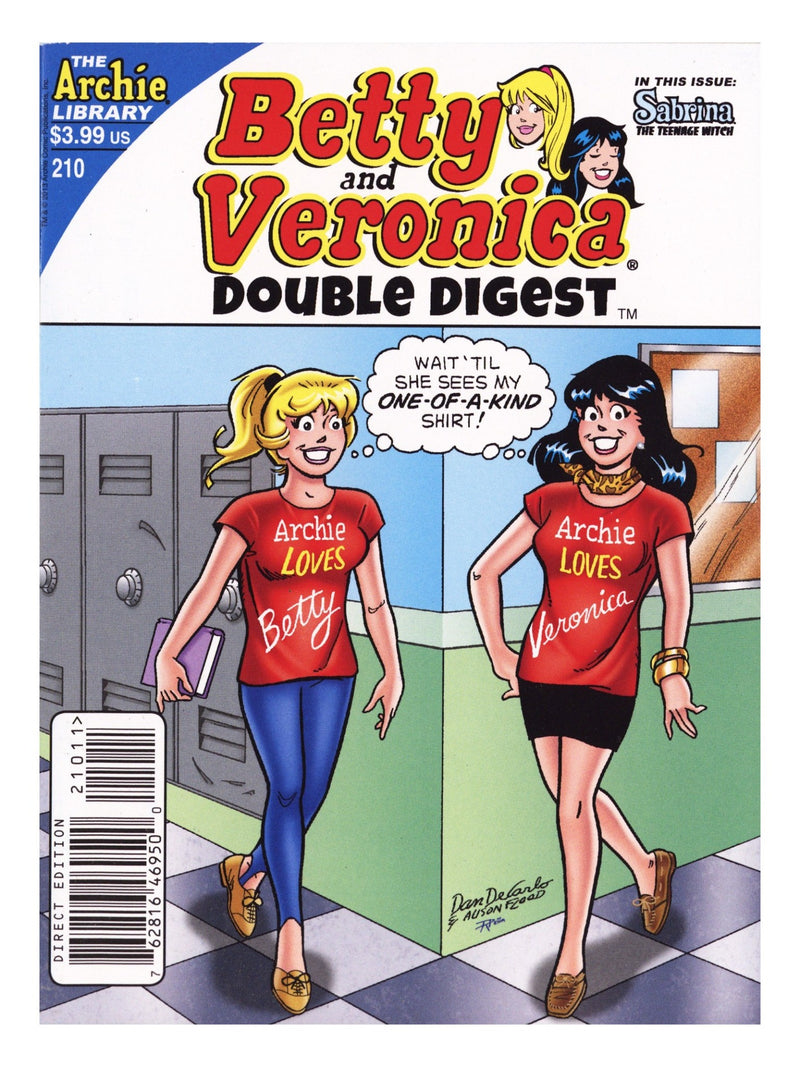 Betty & Veronica Double Digest 210 High Grade (2013) 