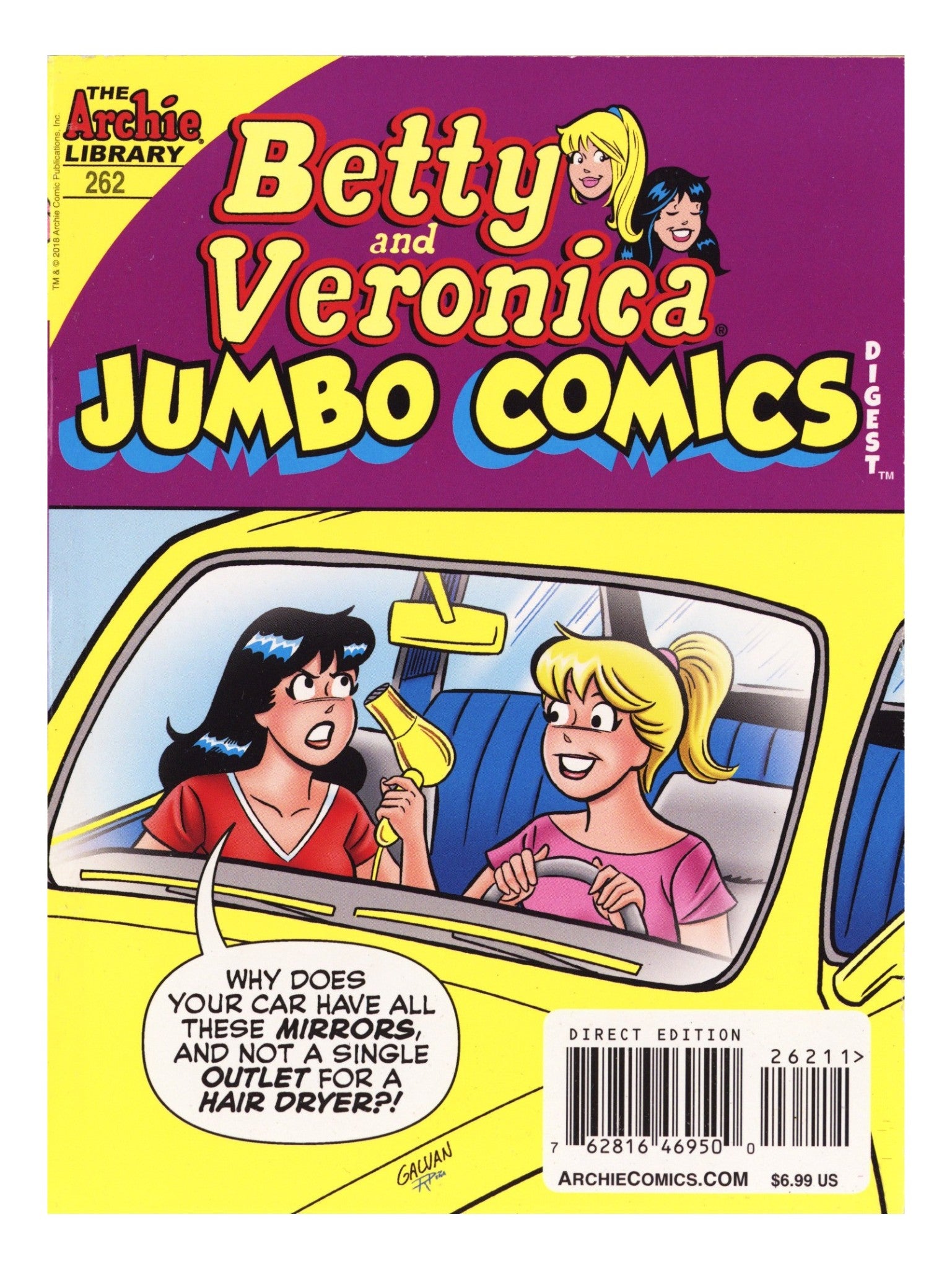 Betty & Veronica Jumbo Comics Digest 262 Mid Grade (2018) 