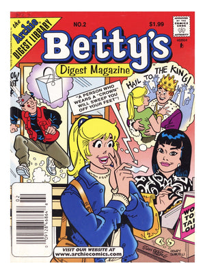 Betty's Digest 2 Mid Grade (1997) Canadian Price Variant
