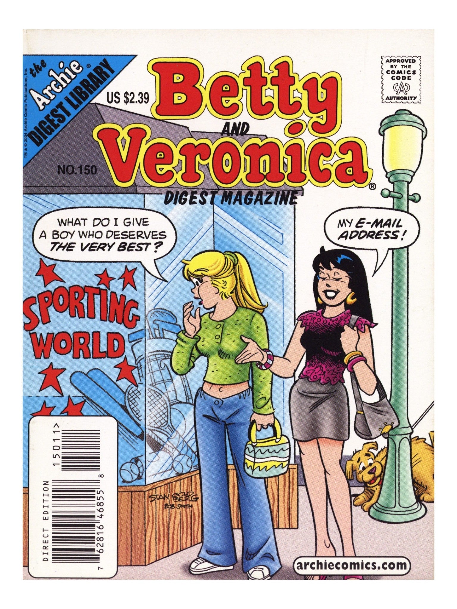 Betty and Veronica Comics Digest Magazine 150 High Grade (2004) 