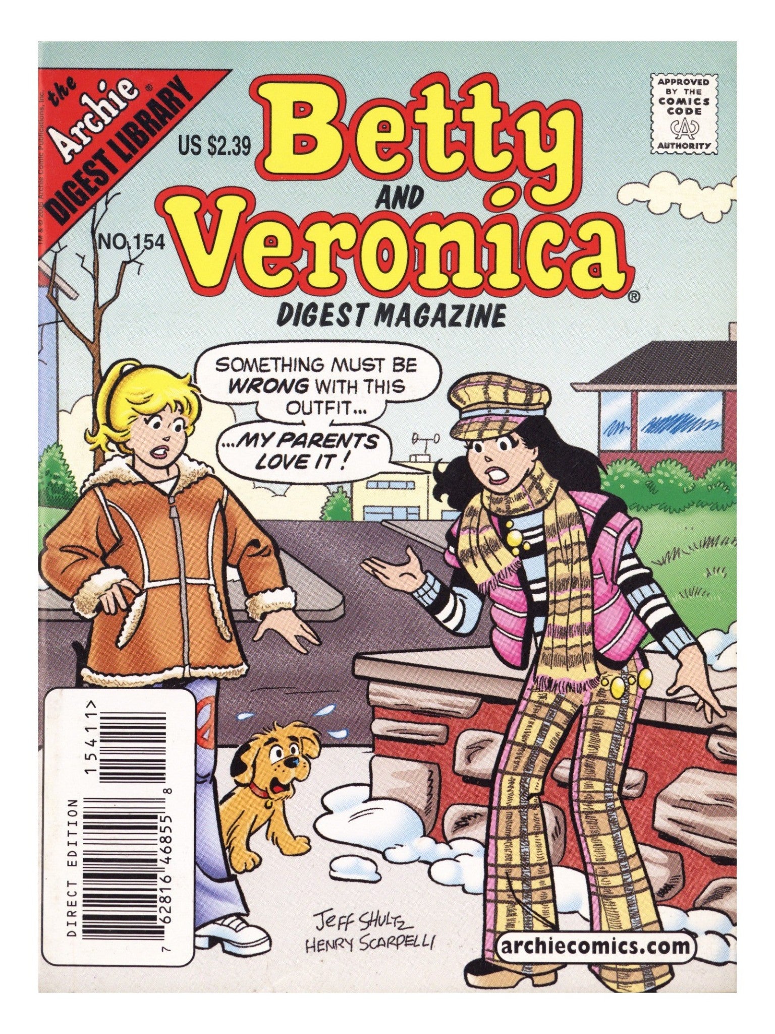 Betty and Veronica Comics Digest Magazine 154 Mid Grade (2005) 