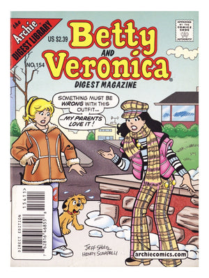 Betty and Veronica Comics Digest Magazine 154 Mid Grade (2005)