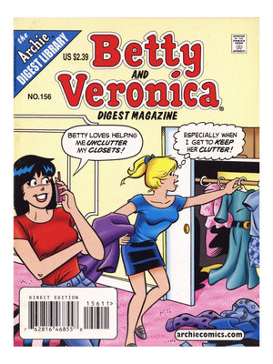 Betty and Veronica Comics Digest Magazine 156 High Grade (2005)