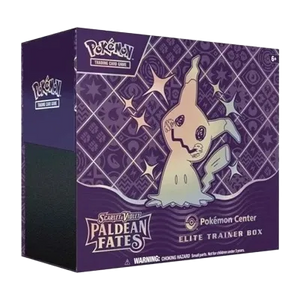 Pokemon Paldean Fates Elite Trainer Box Pokemon Center, Sealed (2024)