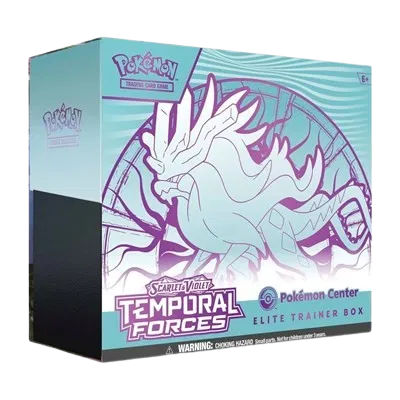 Pokemon Temporal Forces Elite Trainer Box Pokemon Center Walking Wake, Sealed (2024) | CaptCan Comics