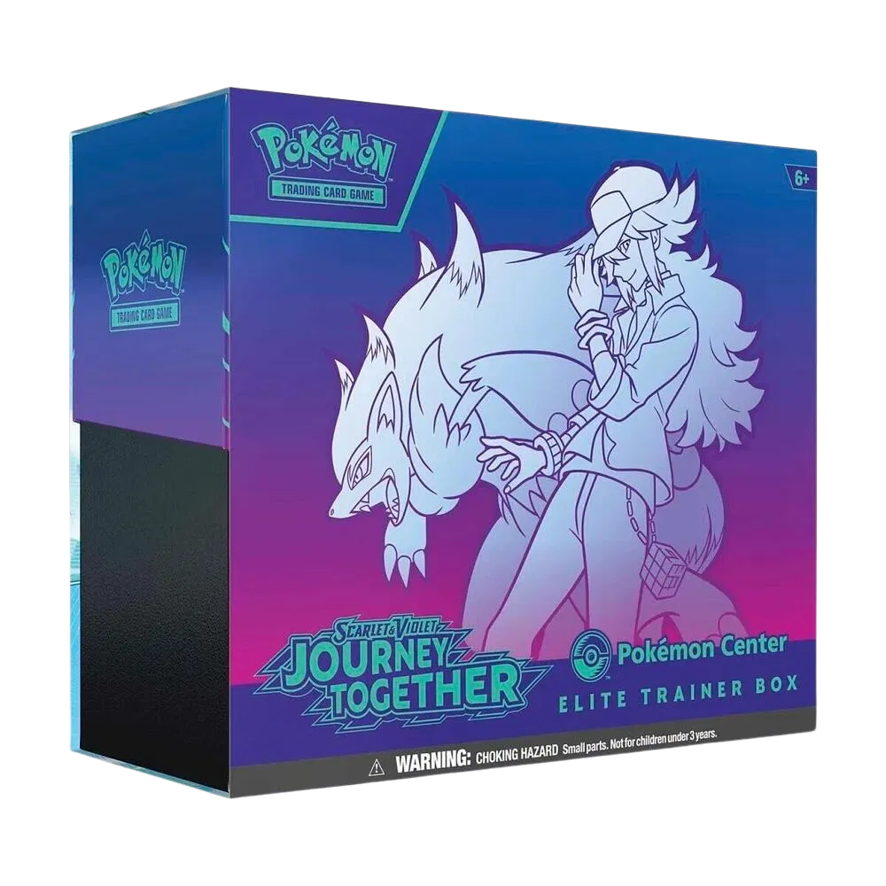 Pokemon Journey Together Elite Trainer Box Pokemon Center, Sealed (2025) | CaptCan Comics