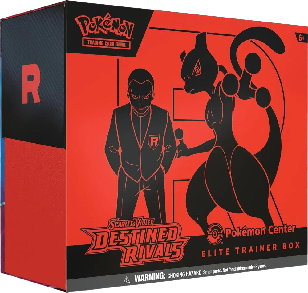 Pokemon Destined Rivals Elite Trainer Box Pokemon Center, Sealed (2025) | CaptCan Comics
