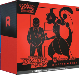 Pokemon Destined Rivals Elite Trainer Box Pokemon Center, Sealed (2025)