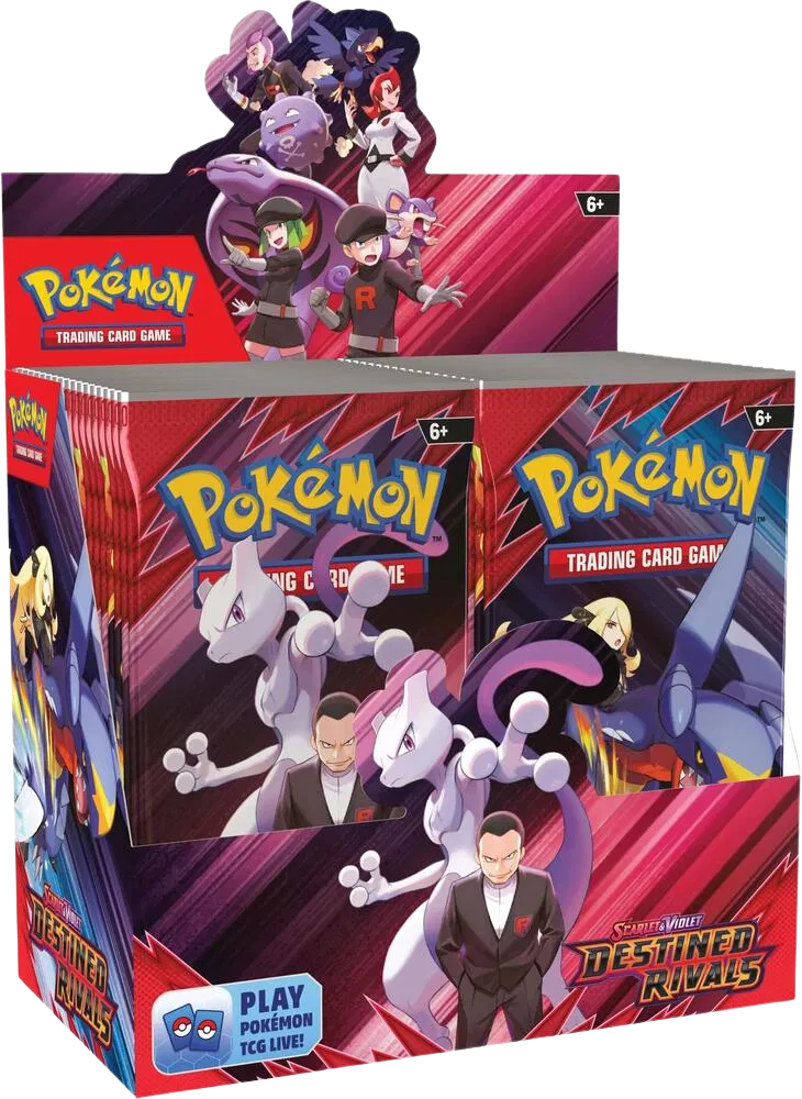 Pokemon Destined Rivals Booster Box 36 Booster Packs, Sealed (2025) | CaptCan Comics