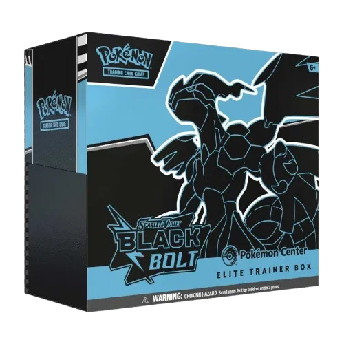 Pokemon Black Bolt Elite Trainer Box Pokemon Center, Sealed (2025)