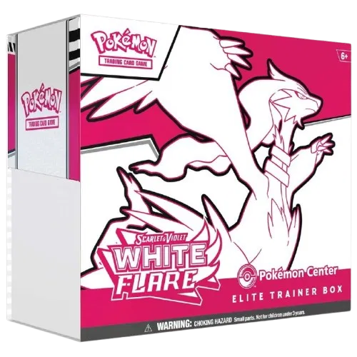 Pokemon White Flare Elite Trainer Box Pokemon Center, Sealed (2025) | CaptCan Comics