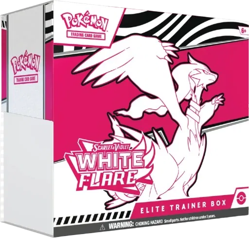 Pokemon White Flare Elite Trainer Box Normal Version, Sealed (2025)