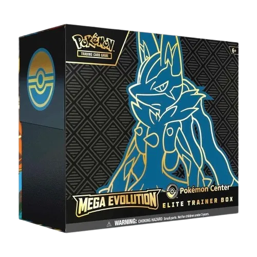 Pokemon Mega Evolution Elite Trainer Box Pokemon Center Lucario, Sealed (2025) | CaptCan Comics