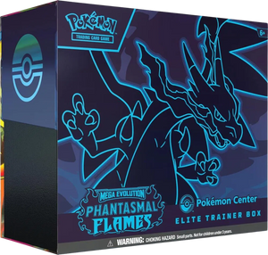 Pokemon Mega Evolution Phantasmal Flames Elite Trainer Box Pokemon Center, Sealed (2025)