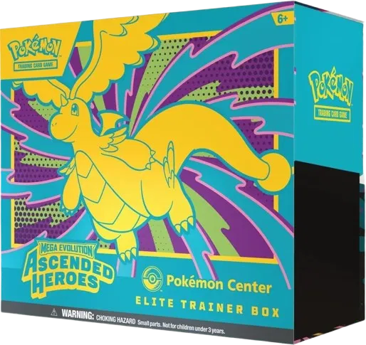 Pokemon Ascended Heroes Elite Trainer Box Pokemon Center, Sealed (2026) | CaptCan Comics
