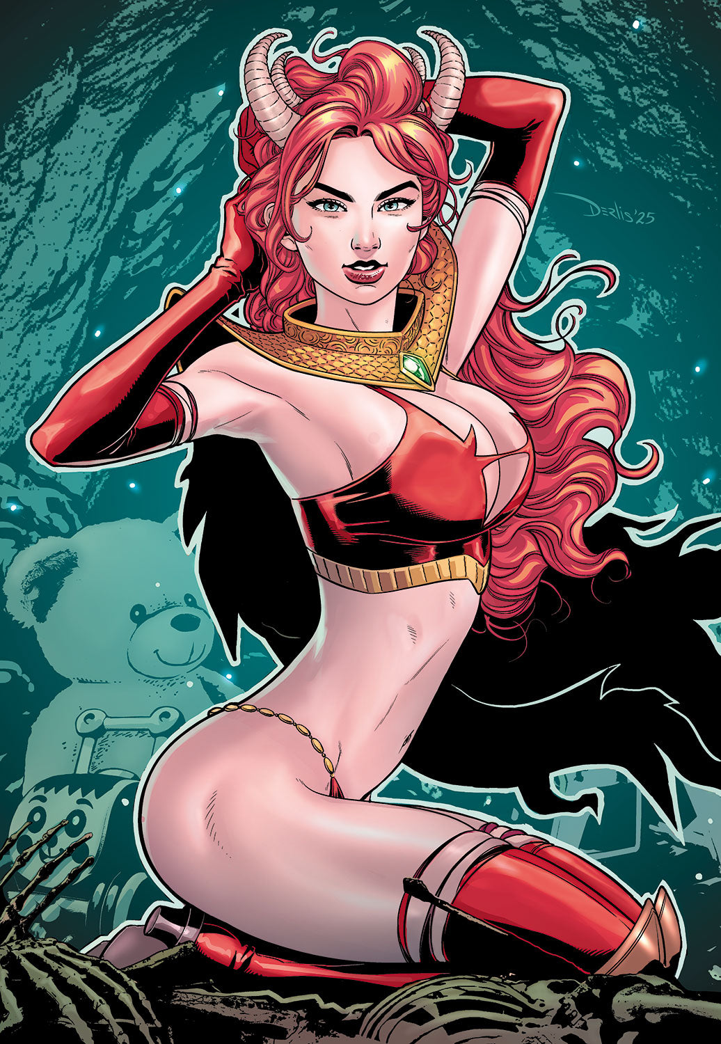 ROBYN HOOD: SHADOW TARGET - COVER D - DERLIS SANTACRUZ