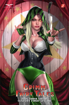 GRIMM FAIRY TALES PRESENTS 2026 DARK CIRCUS COSPLAY COLLECTIBLE COVER - COVER B - JOSH BURNS