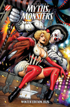 ZENESCOPE MYTHS AND MONSTERS WINTER 2026 EDITION - COVER B - MARIA LAURA SANAPO