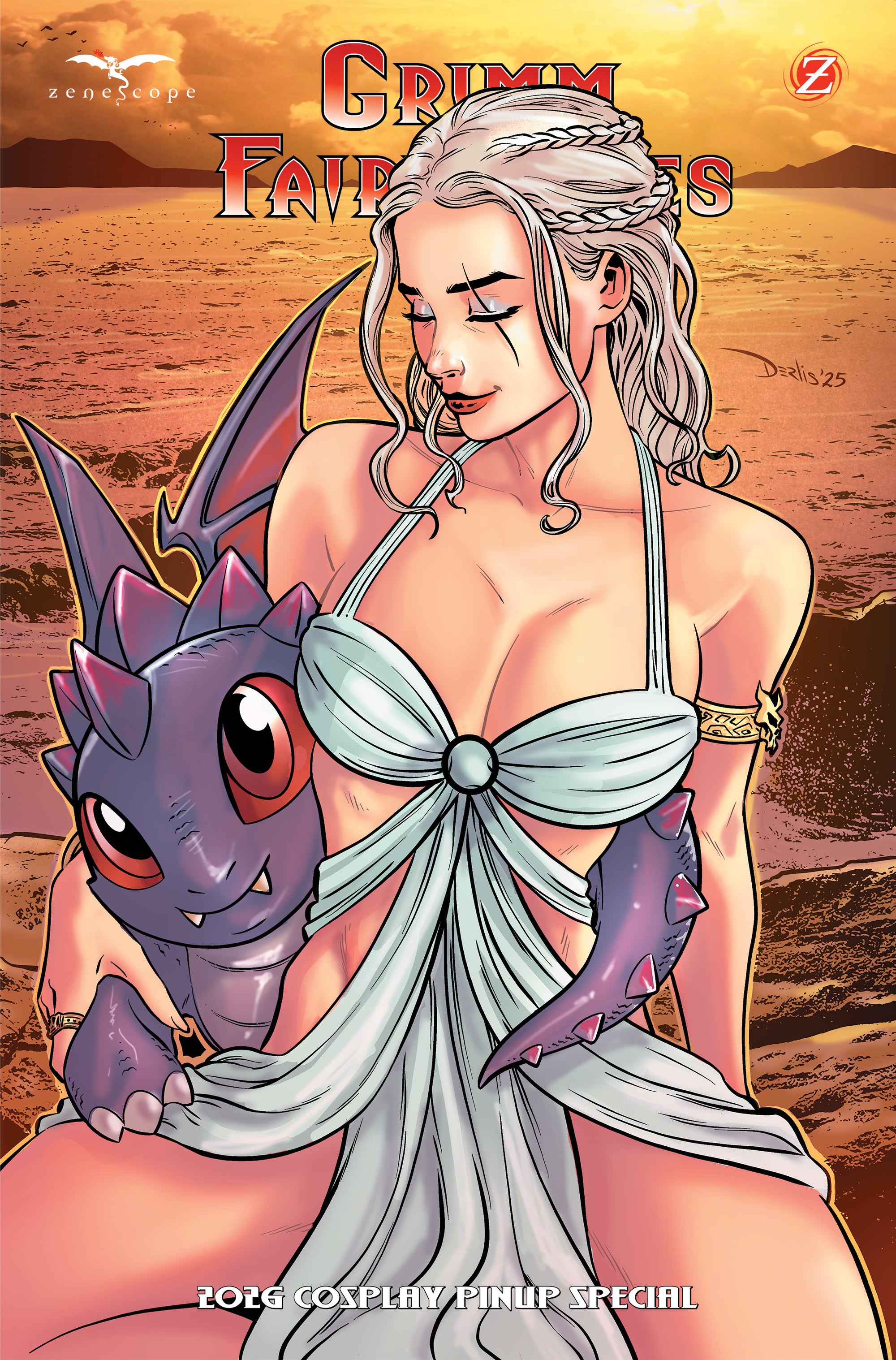 GRIMM FAIRY TALES 2026 COSPLAY PINUP SPECIAL - COVER B - DERLIS SANTACRUZ