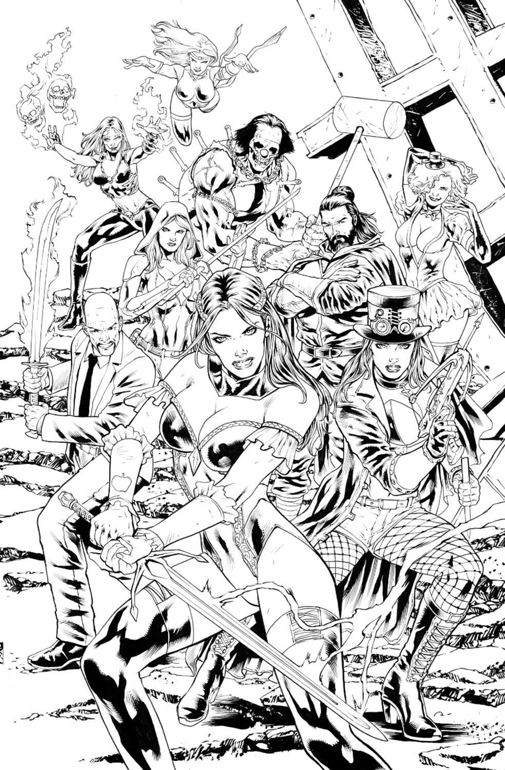 GRIMM FAIRY TALES V3 #1 - COVER H - IGOR VITORINO (CONNECTING)