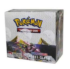 Pokemon Sword & Shield Rebel Clash Booster Box 36 Booster Packs, Sealed (2020)
