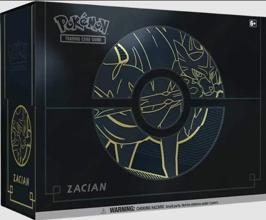 Pokemon Sword & Shield Elite Trainer Box Zacian, Sealed (2020)