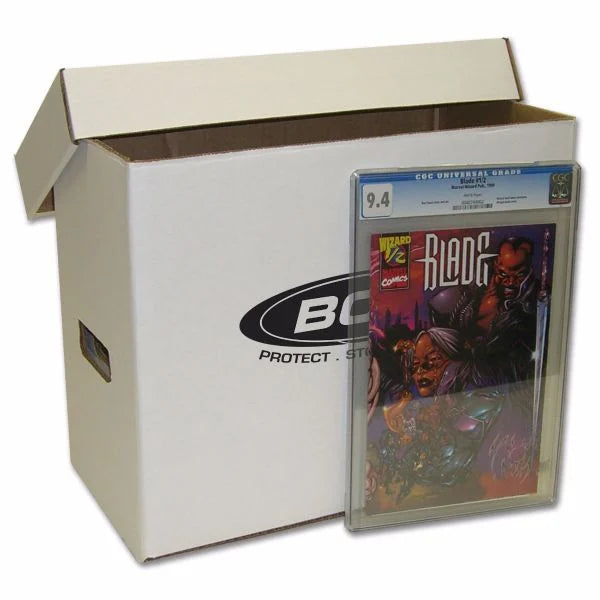 BCW GRADED COMIC BOOK BOX (WHITE)