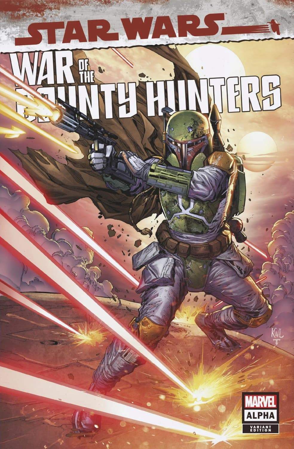 Star Wars Bounty Hunters Alpha 1 Lashley Variant (2021)
