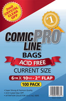 Comic Pro Line Current 6 7/8" Bag 2mil x100