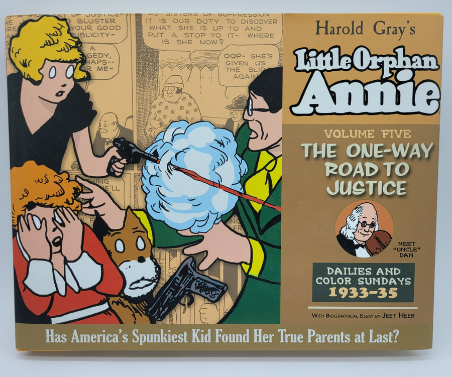 Little Orphan Annie Vol 5 The One-Way Road to Justice Comic Strips HC