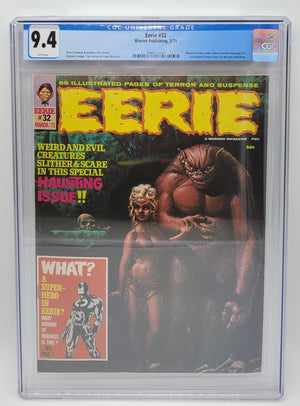 Eerie Magazine 32 CGC 9.4 (1971)