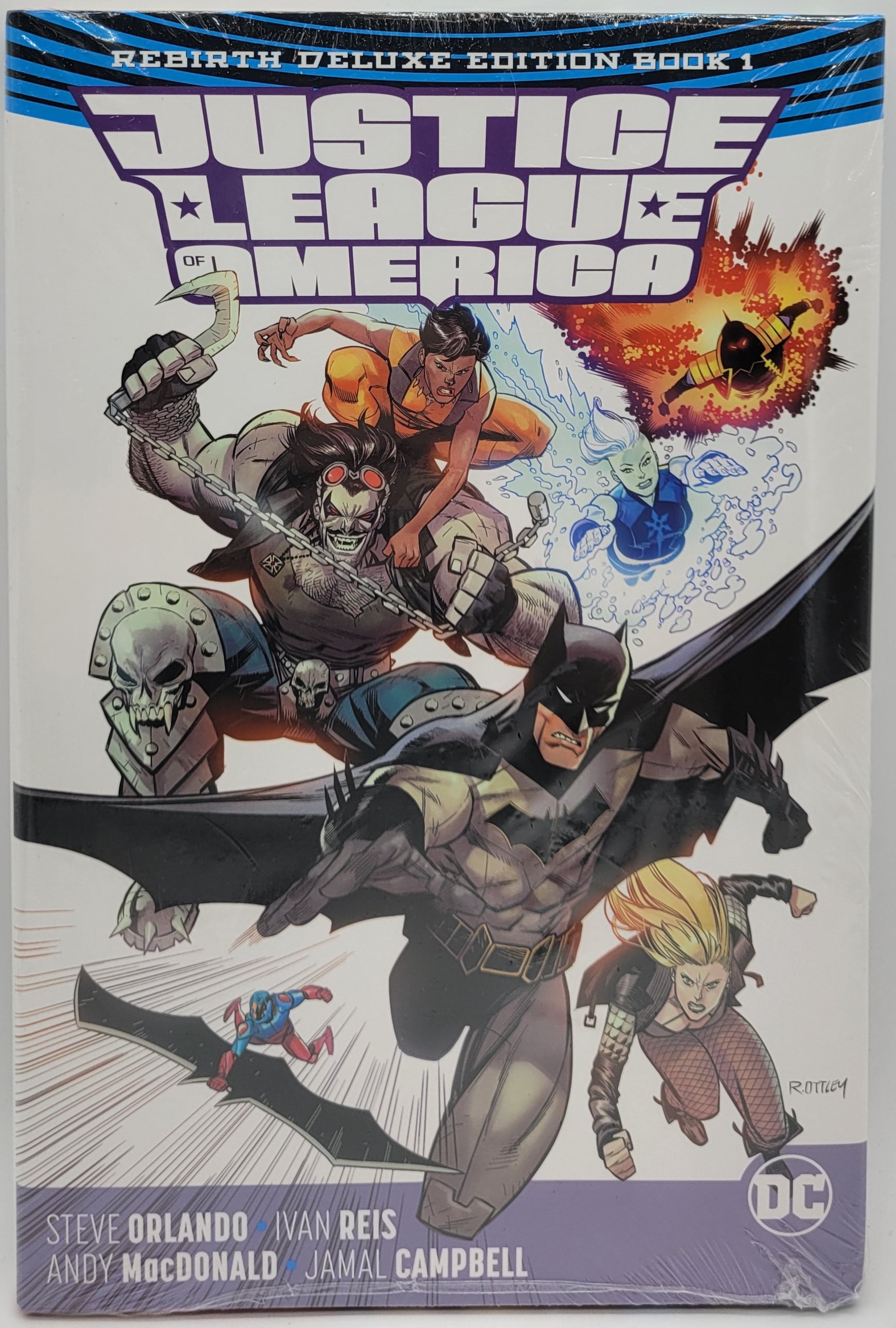 Justice League of America Vol 1 Rebirth Deluxe Edition HC