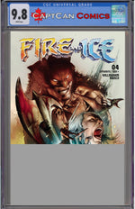 FIRE AND ICE #4 CVR B MANCO thumbnail