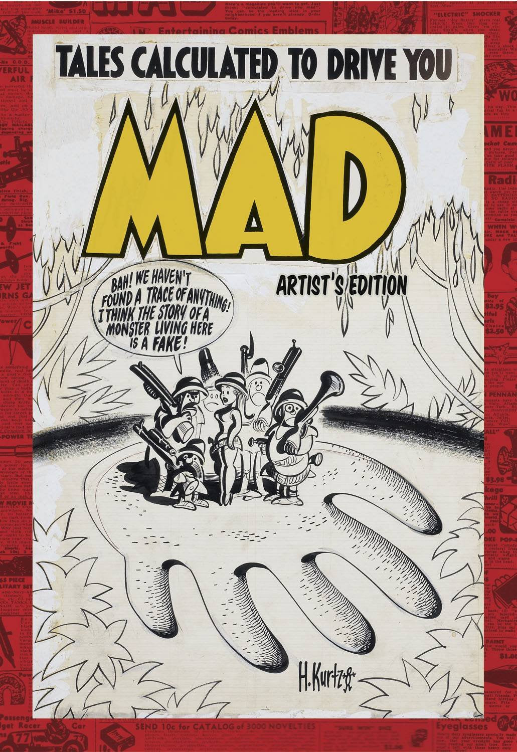 MAD Artists Edition Box Opened, Book Sealed HC