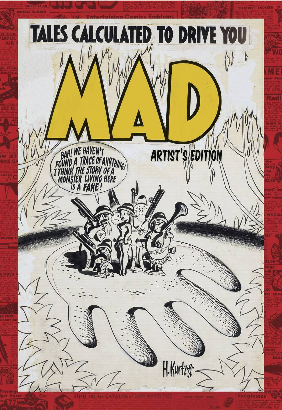 MAD Artists Edition Box Opened, Book Sealed HC