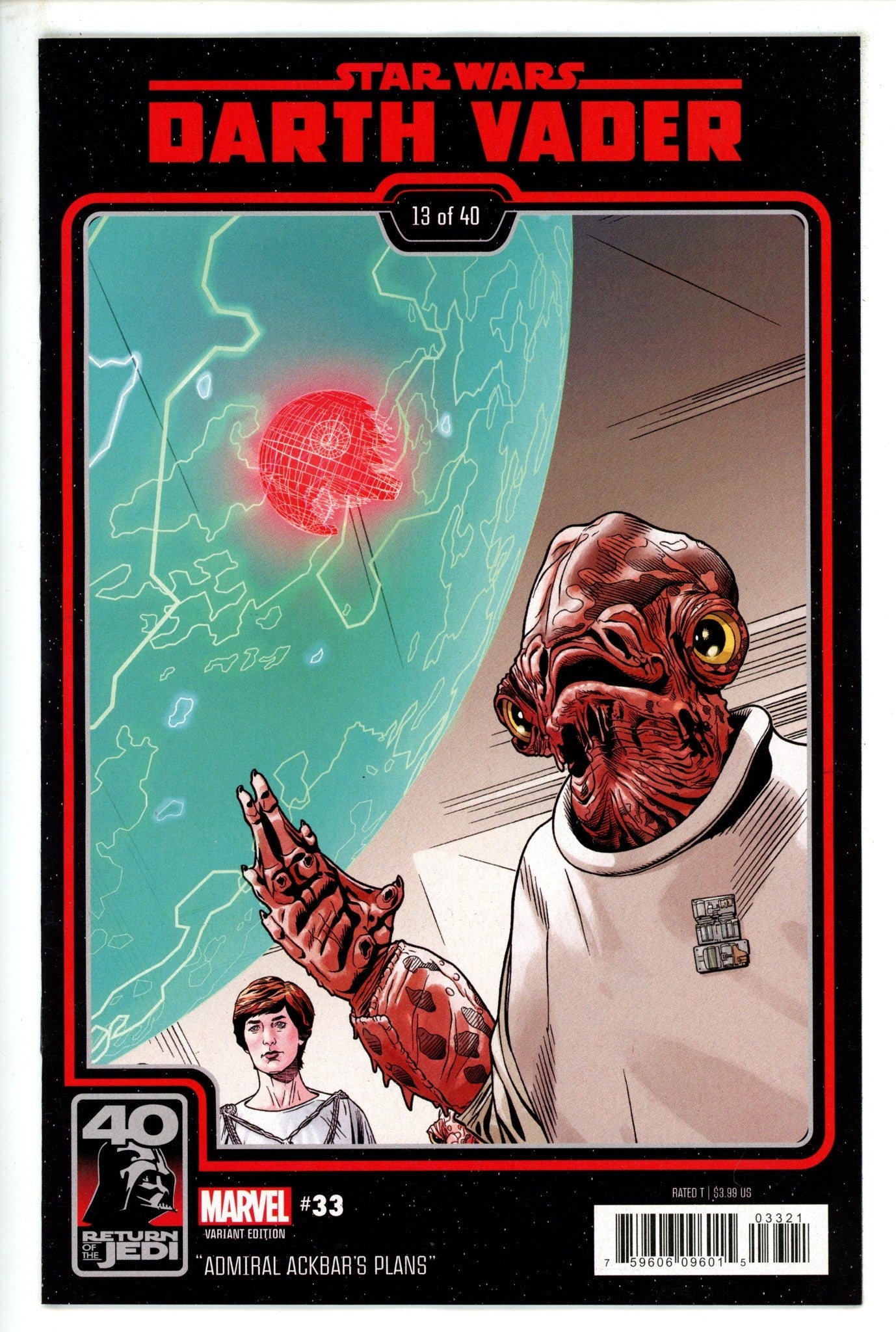 Star Wars Darth Vader Vol 3 33 Anniversary Variant (2023)