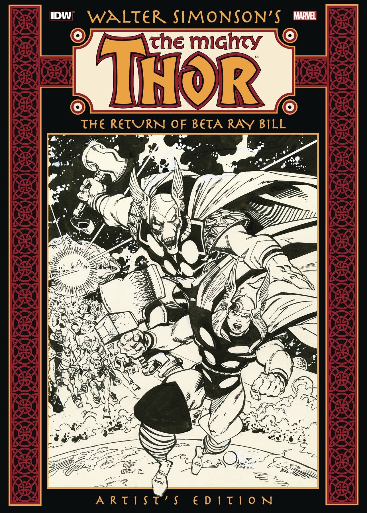 Walter Simonson Thor Return of Beta Rey Bill Artist Edition HC