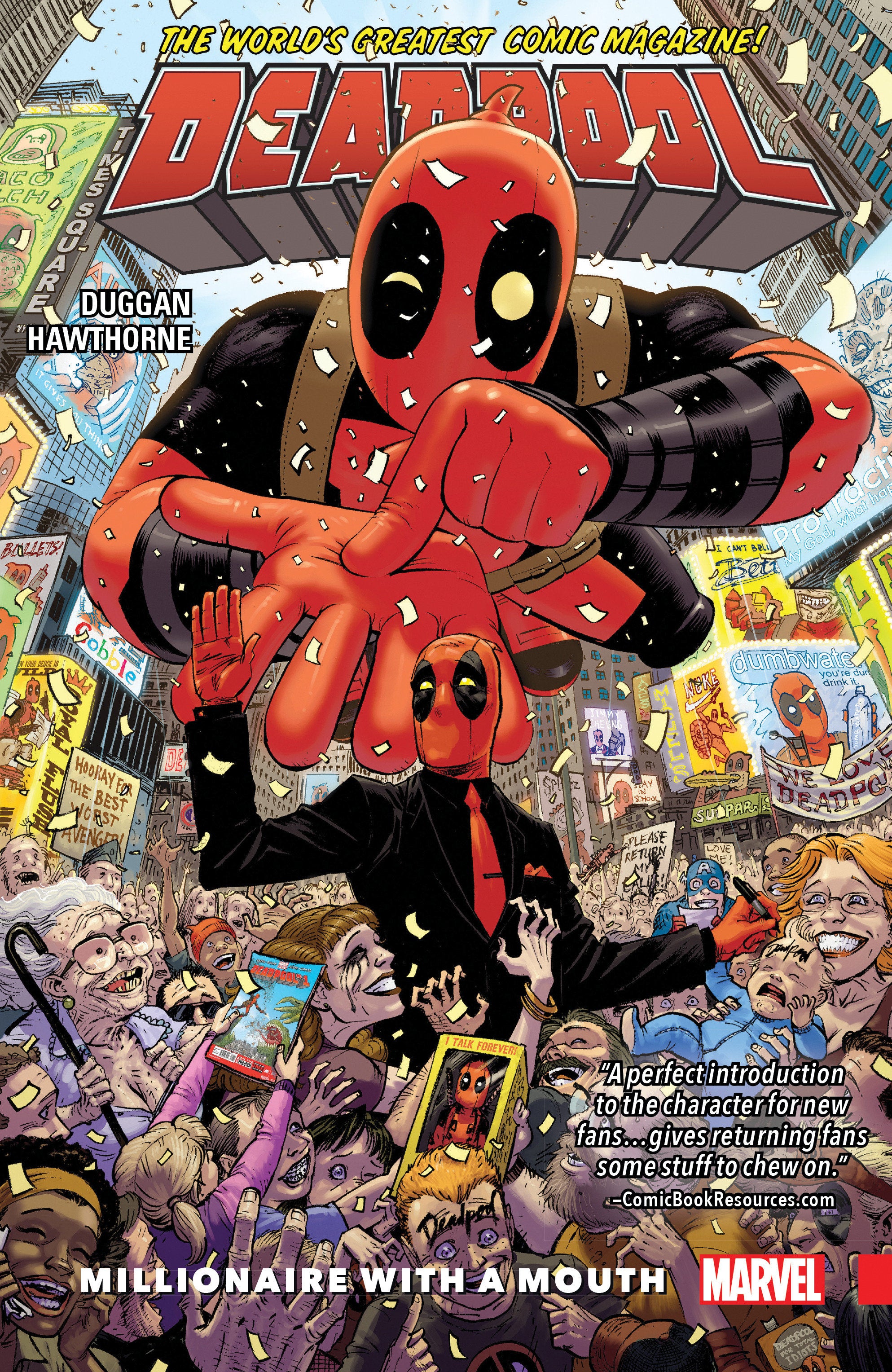 DEADPOOL: WORLD'S GREATEST VOL. 1 - MILLIONAIRE WITH A MOUTH TR