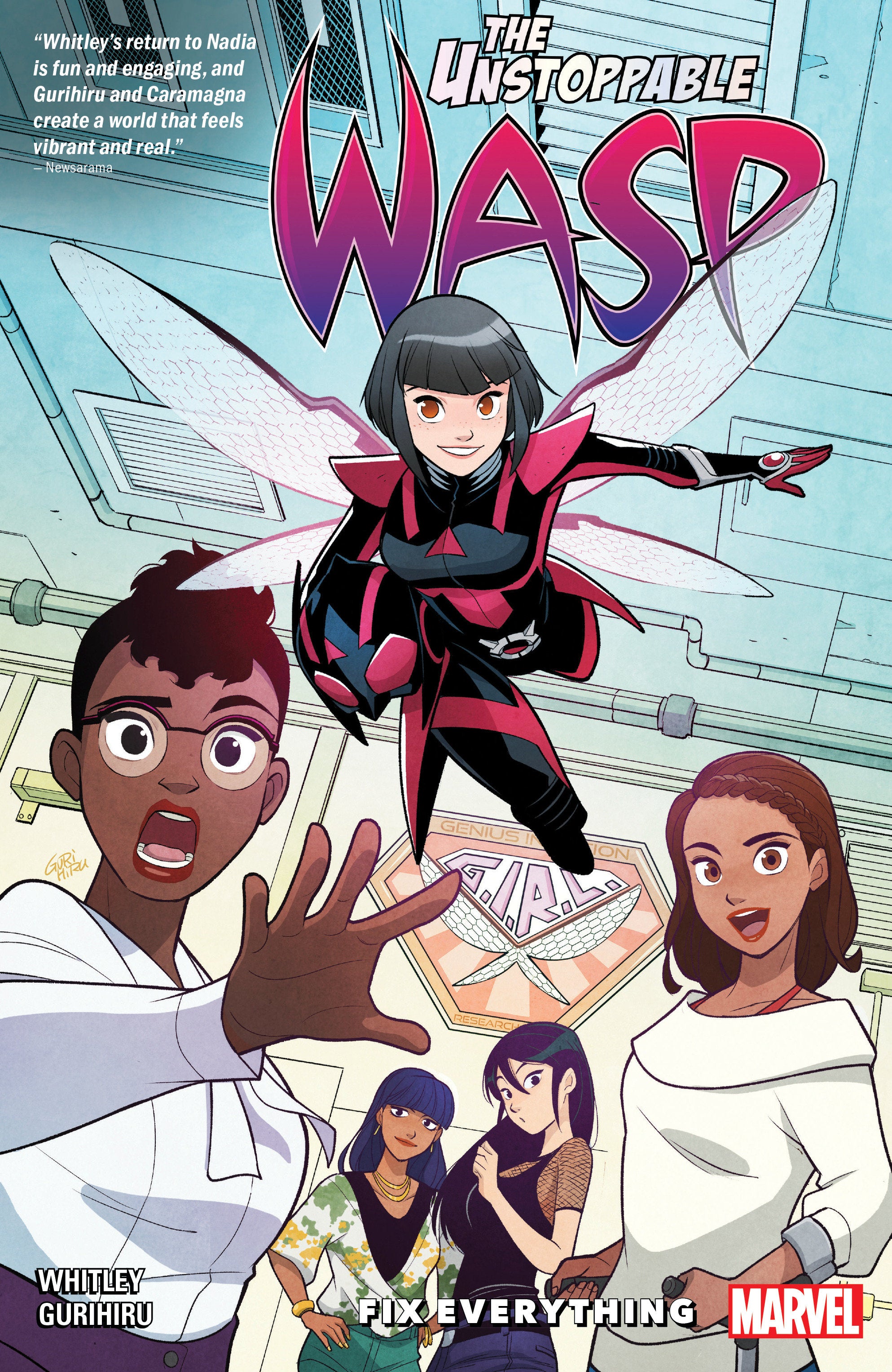 THE UNSTOPPABLE WASP: UNLIMITED VOL. 1 - FIX EVERYTHING TR