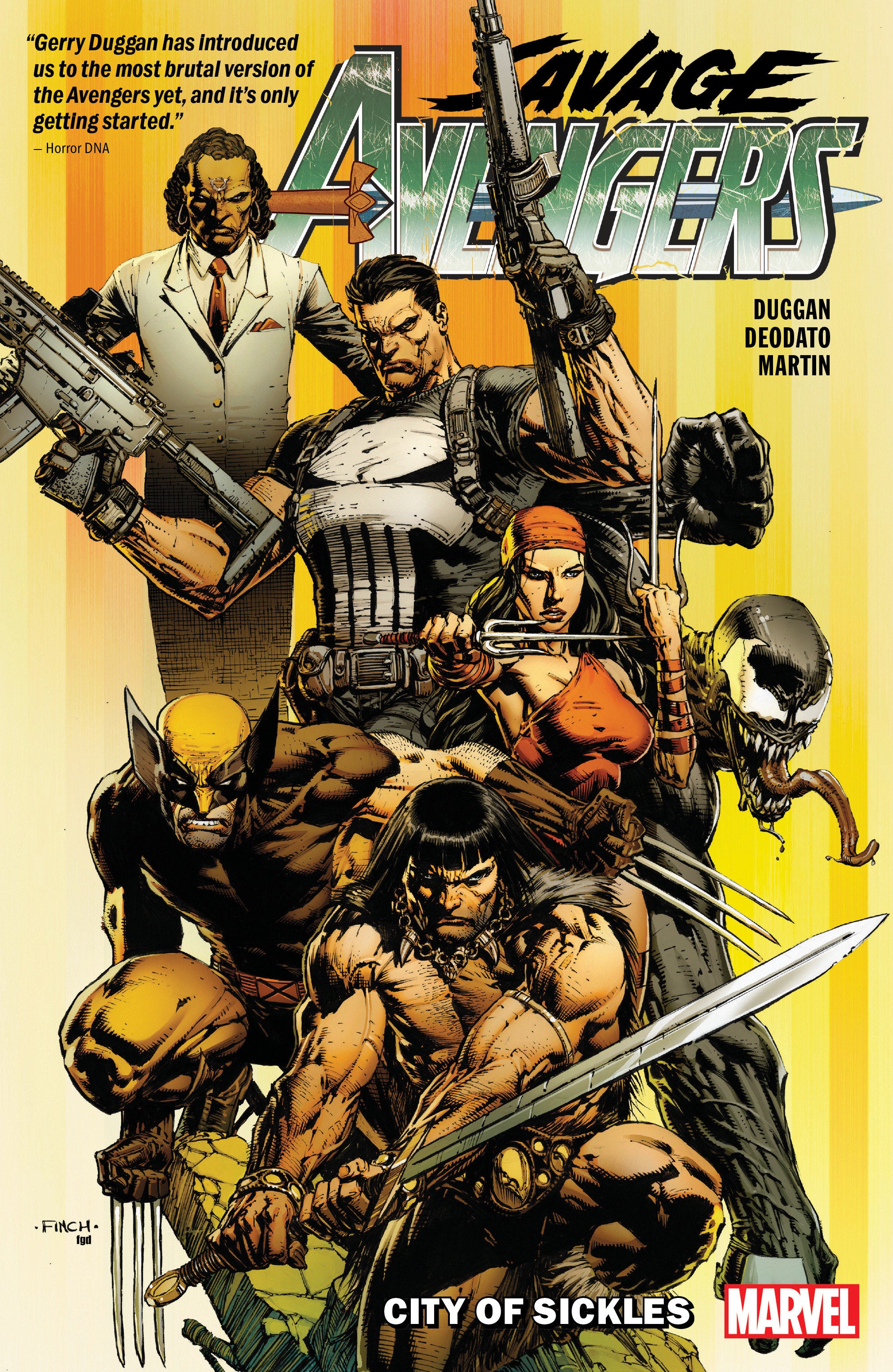 SAVAGE AVENGERS VOL. 1: CITY OF SICKLES TR