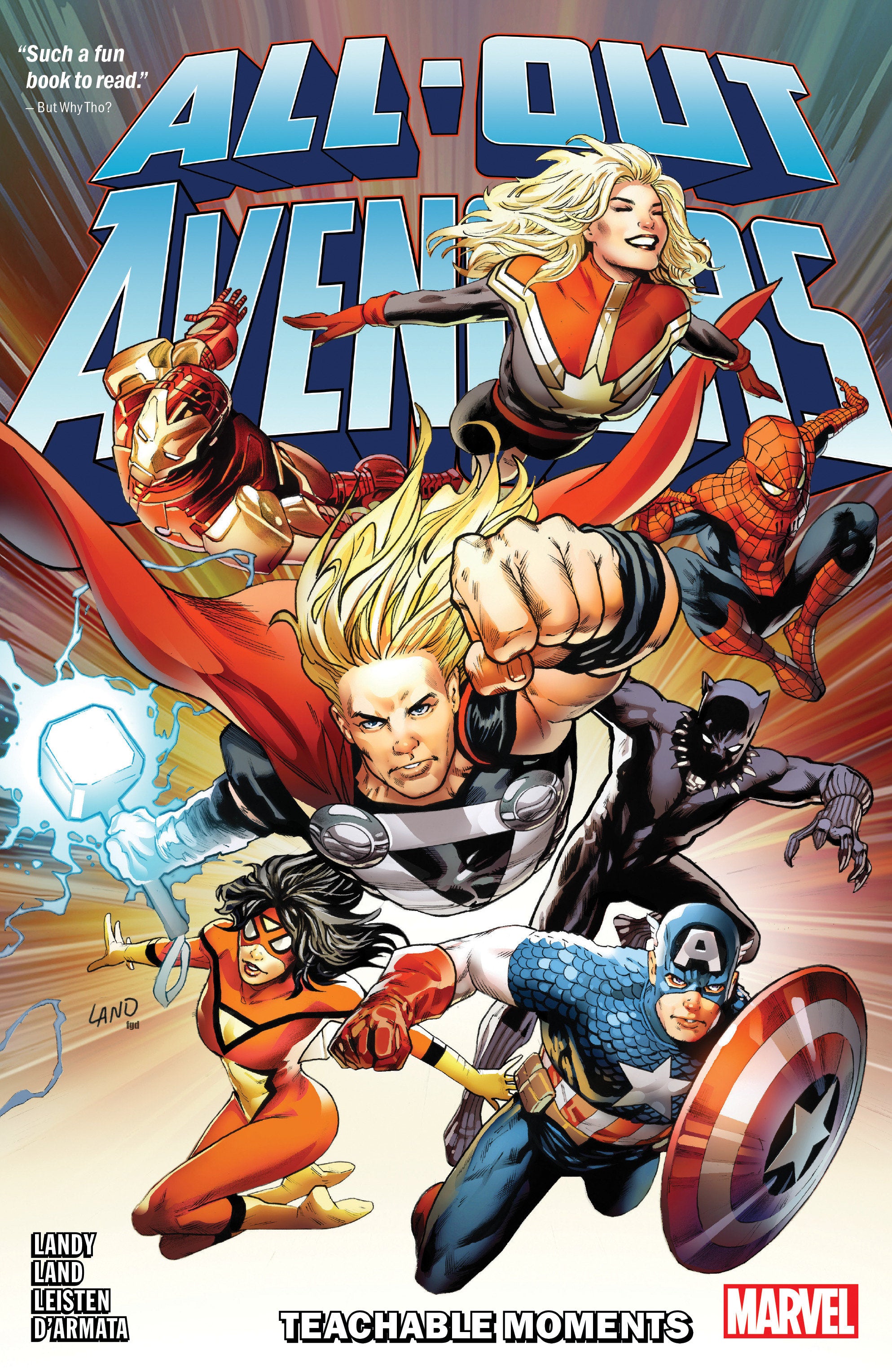 ALL-OUT AVENGERS: TEACHABLE MOMENTS TR