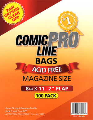 Comic Pro Line Magazine 8 5/8