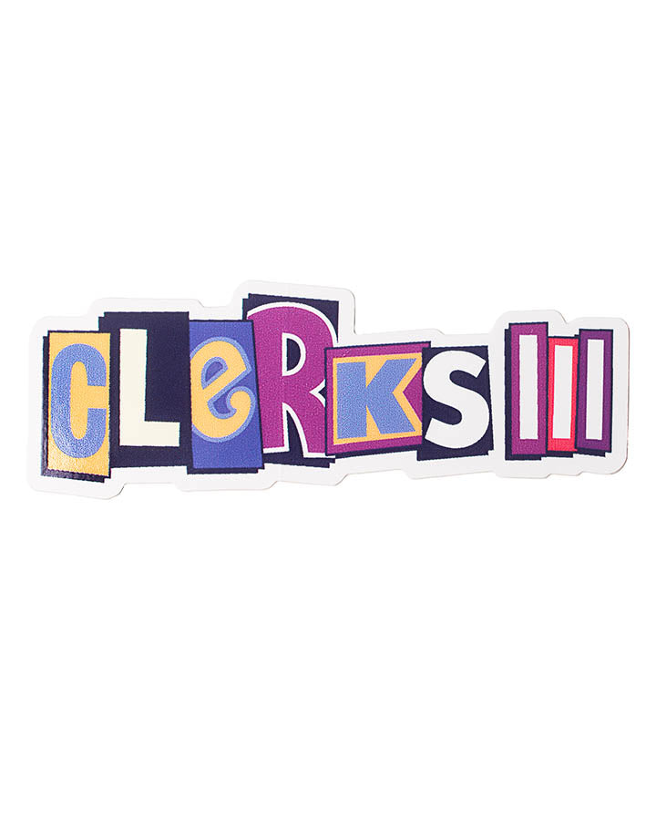 Sticker: Clerks III Logo