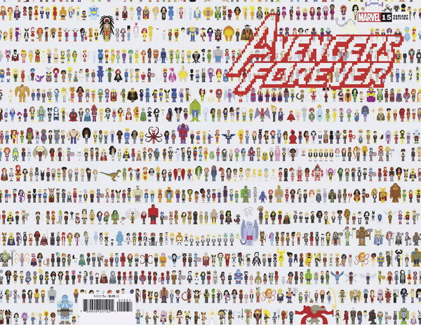 Avengers Forever 15 Hainsworth Connecting Wraparound (2022)