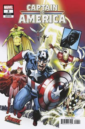 CAPTAIN AMERICA #2 PHIL JIMENEZ AVENGERS 60TH VAR