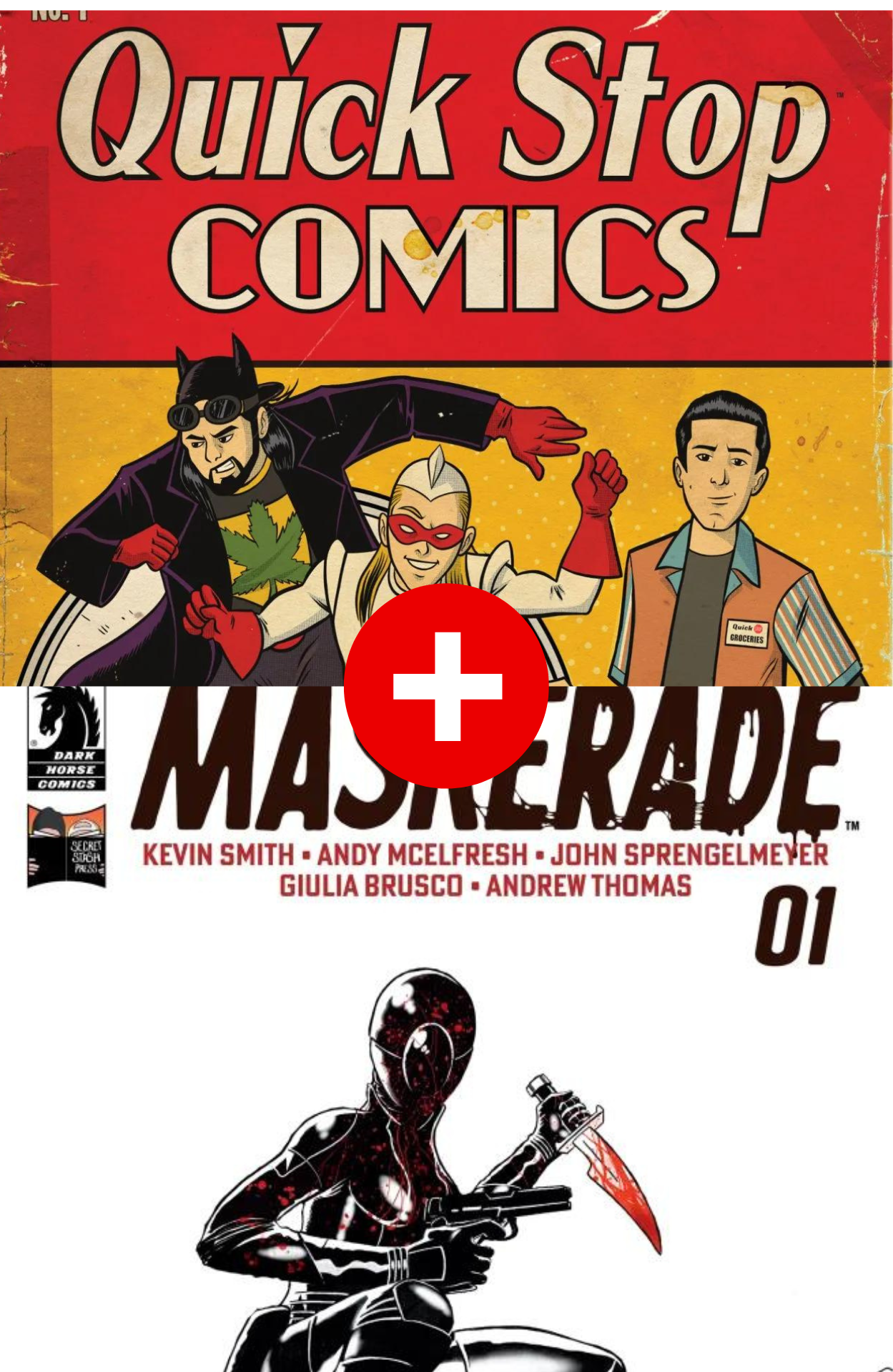 Kev's Comic Club BOTH Quick Stops & Maskerade! (Ship Every Issue to Me)