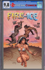 FIRE AND ICE #4 CVR A LINSNER thumbnail